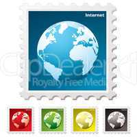 internet world stamp