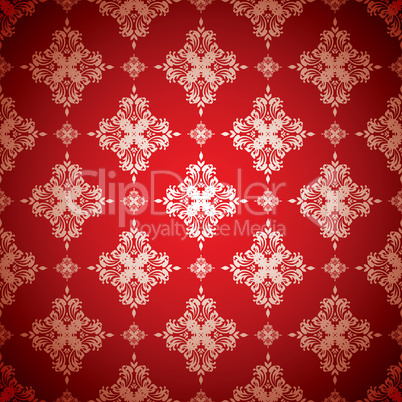 hot red wallpaper silver