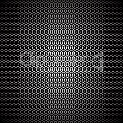 hexagon metal background