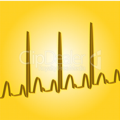 heartbeat yellow