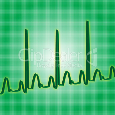 heartbeat green