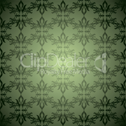 green wallpaper stagger
