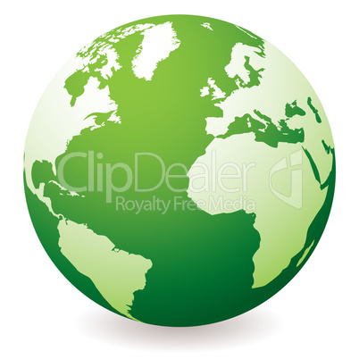 green earth globe