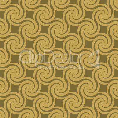 golden swirl pattern