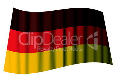 german flag ripple