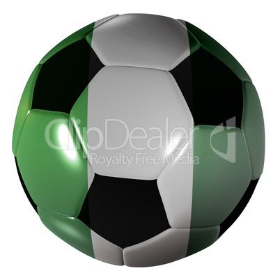 football nigeria flag