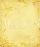 floral mottled paper