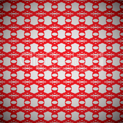 floral link wallpaper red