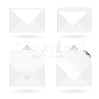 envelopes open