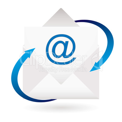 email arrow envelope