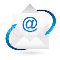 email arrow envelope