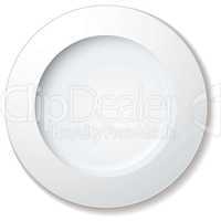 dinner plate large rim