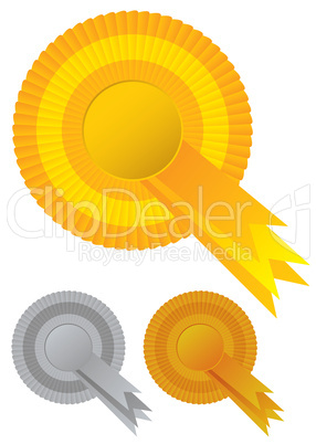 Collection rosette awards