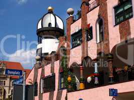 Hundertwasser-Haus in Magdeburg