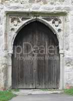 church door