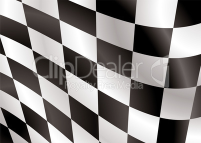 checkered flag flap