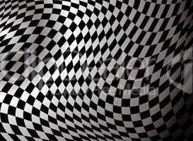 checkered abstract