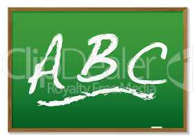 chalkboard abc