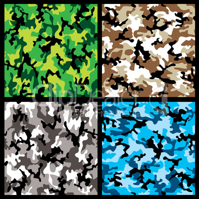 camouflage set
