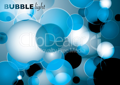 bubble light blue