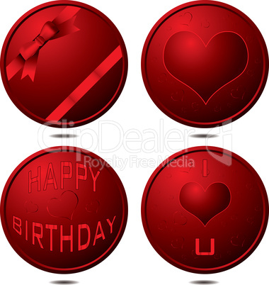 birthday button