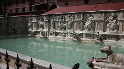 Fountain in Siena