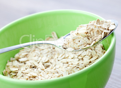 frische Haferflocken / fresh oat flakes