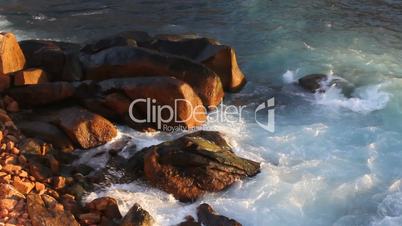 Crushing Water on the Rocks, Corsica