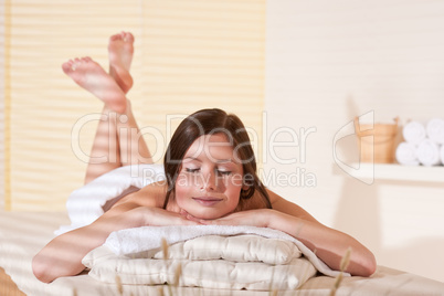 Spa - Young woman at wellness therapy