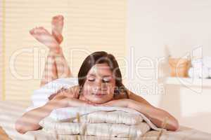 Spa - Young woman at wellness therapy