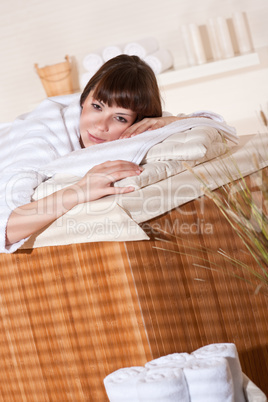 Spa - Young woman at wellness therapy