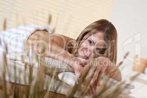 Spa - Young woman relax at wellness massage treatment