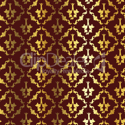 gold damask