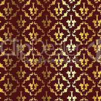 gold damask