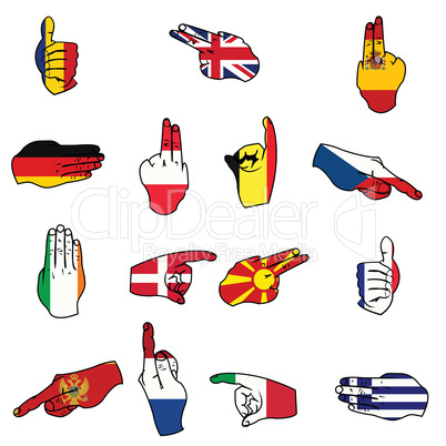 flags of Europe