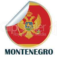 Sticker von Montenegro
