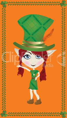 leprechaun card