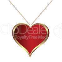 heart pendand