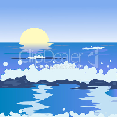 Ocean landscape