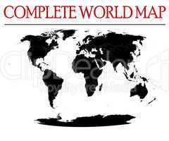 complete world map