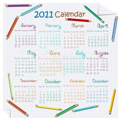 2011 calendar