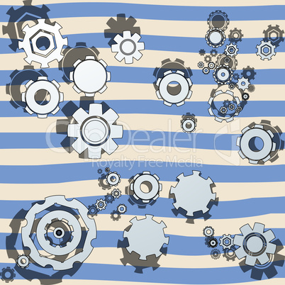 cogwheels illustrated