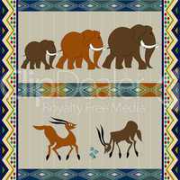 African background design