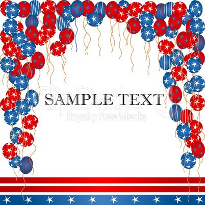 4th of july  card