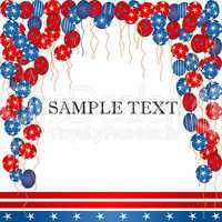 4th of july  card
