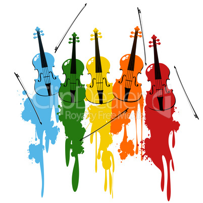 Violins background