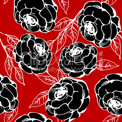 Roses pattern