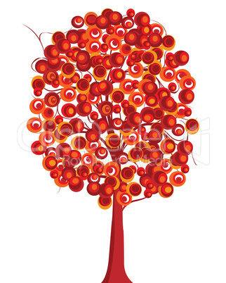 Red tree