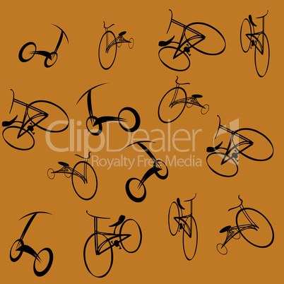 bikes pattern