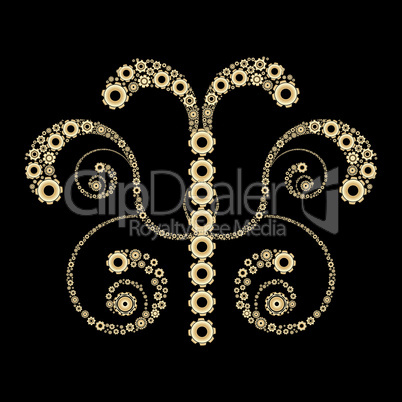 Golden gears design